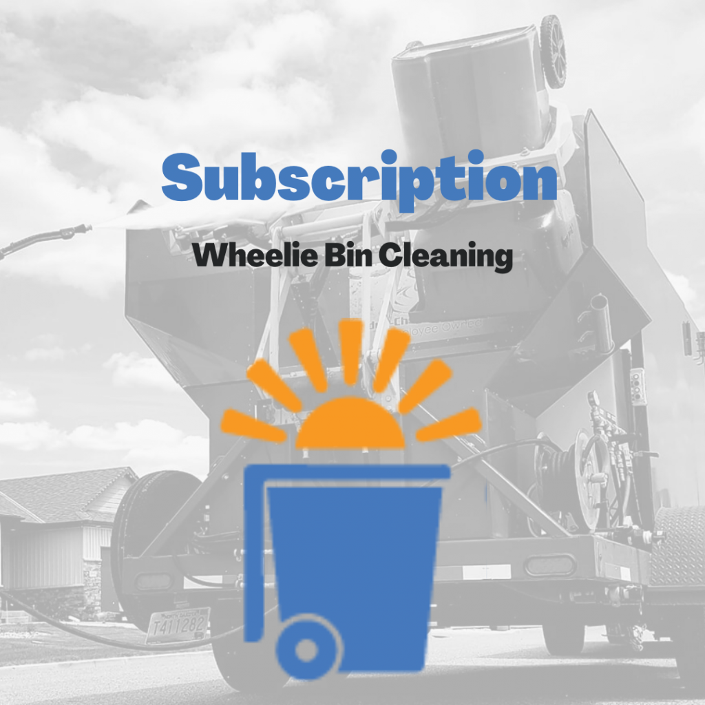 Subscription Wheelie Bin Cleaning SunWater Services, LLC Pressure
